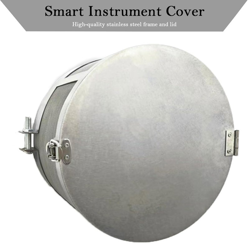 Mcvomv Smart Meter Cover E mf Blocker for Home WiFi Blocker Faraday Cage E mf Blockers for Home EMP Protection R F-R adiation S hield Guard Stainless Steel 304 Faraday Box Large E M F Protection - Image 5